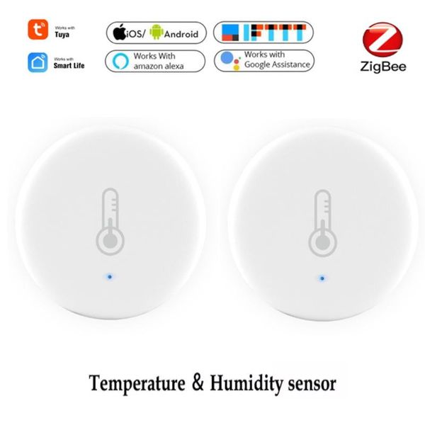smart home control 1/4pcs tuya zigbee temperature and humidity sensor work with alexa google life app wireless gateway hub
smart home control 1/4pcs tuya zigbee temperature and humidity sensor work with alexa google life app wireless gateway hub