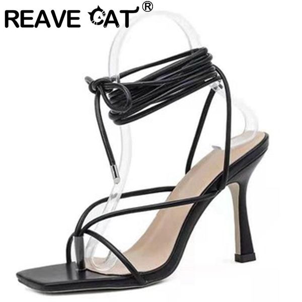 sandals reave cat women 2021 clip toe high thin heels lace-up classic concise stylish big size 35-43 party black a3689
sandals reave cat women 2021 clip toe high thin heels lace-up classic concise stylish big size 35-43 party black a3689