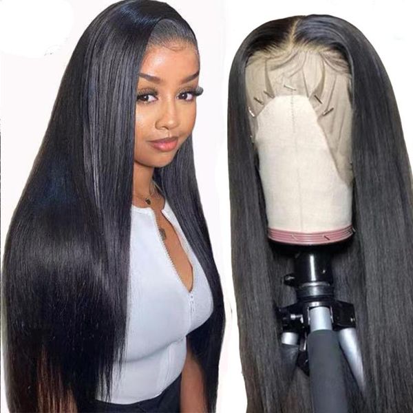 lace wigs straight hair 13x6 front human 180% density frontal wig remy pre plucked for women, Black;brown
lace wigs straight hair 13x6 front human 180% density frontal wig remy pre plucked for women, Black;brown