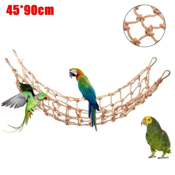 other bird supplies 1pc rope net pet parrot chew play climbing chewing toys swing hammock game gym cage toy with hook
other bird supplies 1pc rope net pet parrot chew play climbing chewing toys swing hammock game gym cage toy with hook