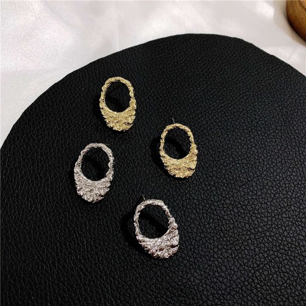hbp fashion south korea east gate vintage irregular simple oval tinfoil style hollow embossed earrings female, Silver
hbp fashion south korea east gate vintage irregular simple oval tinfoil style hollow embossed earrings female, Silver