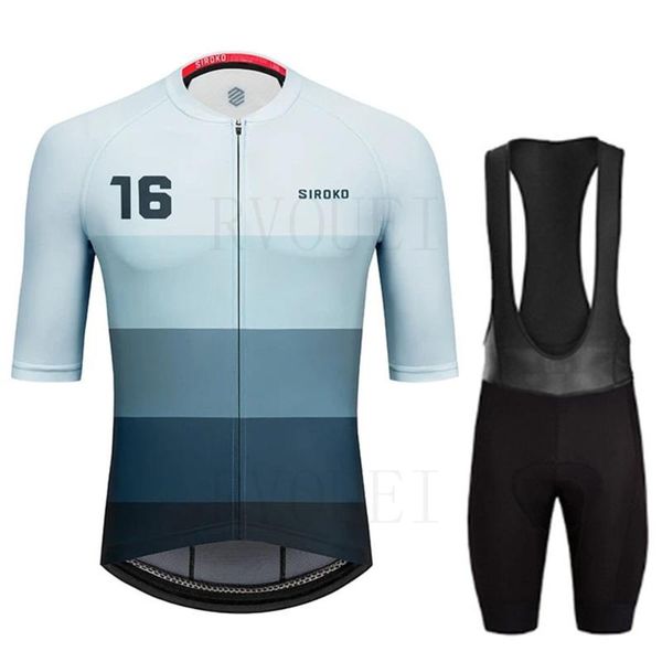 racing sets 2022 siroko pro ropa ciclismo jersey bib shorts set mountain bike tights triathlon cycling clothing uniform, Black;blue
racing sets 2022 siroko pro ropa ciclismo jersey bib shorts set mountain bike tights triathlon cycling clothing uniform, Black;blue