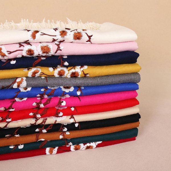 scarves chinese style universal winter imitation cashmere scarf -selling parents gift embroidered plum blossom air-conditioning shawl, Blue;gray
scarves chinese style universal winter imitation cashmere scarf -selling parents gift embroidered plum blossom air-conditioning shawl, Blue;gray