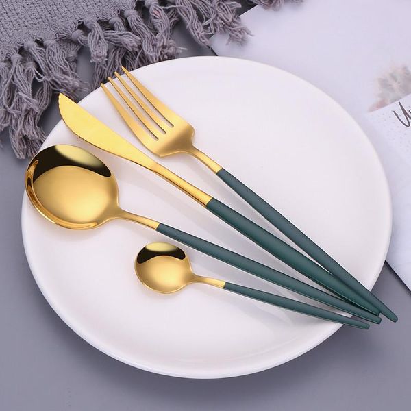 dinnerware sets stainless steel cutlery set christmas tableware for kitchen teaspoons portable fork spoons long handle knives chopsticks
dinnerware sets stainless steel cutlery set christmas tableware for kitchen teaspoons portable fork spoons long handle knives chopsticks