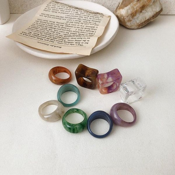 wedding rings 1pc bohemian transparent irregular acrylic resin ring for women vintage summer style colorful round female jewelry gift, Slivery;golden
wedding rings 1pc bohemian transparent irregular acrylic resin ring for women vintage summer style colorful round female jewelry gift, Slivery;golden