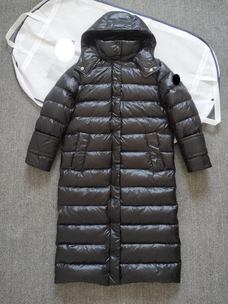 luxury france women's down jackets designer brand maya extended style fashion trend detachable windproof big hood jacket, Black
luxury france women's down jackets designer brand maya extended style fashion trend detachable windproof big hood jacket, Black