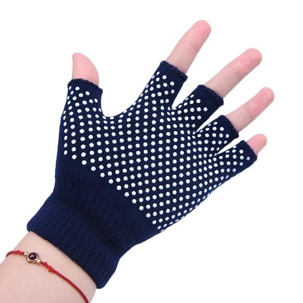 five fingers gloves 1 pair cotton breathe non slip half finger gym training fitness yoga, Blue;gray
five fingers gloves 1 pair cotton breathe non slip half finger gym training fitness yoga, Blue;gray