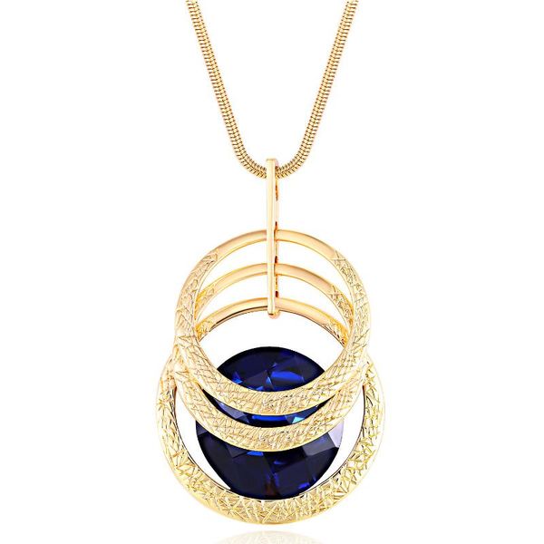 pendant necklaces megin d yellow gold plated luxury blue crystal round ring vintage collar chains necklace for women couple friends gift jew, Silver
pendant necklaces megin d yellow gold plated luxury blue crystal round ring vintage collar chains necklace for women couple friends gift jew, Silver