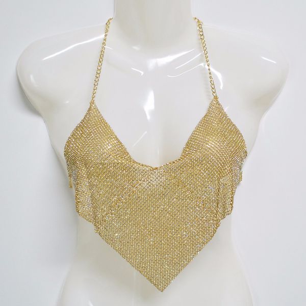 luxury metal body chain maxi jewelry sequins bra body jewelry women night club bodychain summer beach, Silver
luxury metal body chain maxi jewelry sequins bra body jewelry women night club bodychain summer beach, Silver