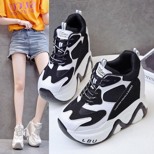 dress shoes explosive thick-soled inner increase women's spring and autumn fashion all-match casual sports loose, Black
dress shoes explosive thick-soled inner increase women's spring and autumn fashion all-match casual sports loose, Black
