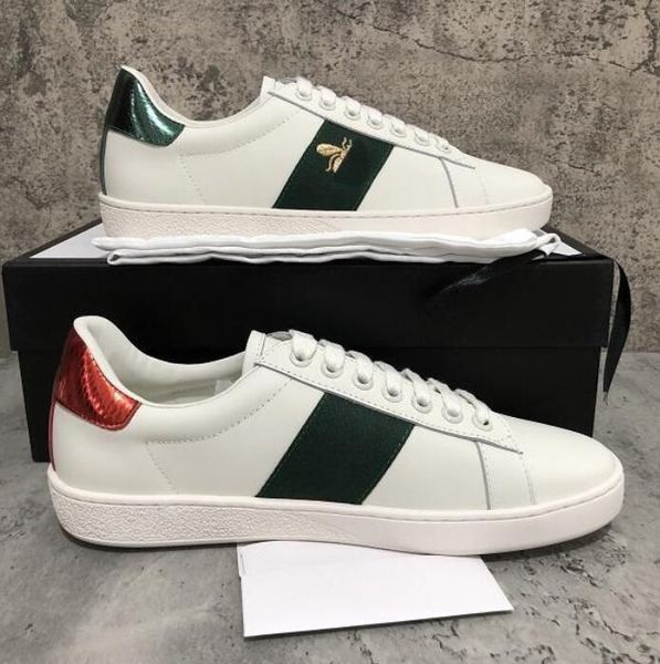 2021luxury designer shoes men women white sneaker lace up genuine leather sneakers fashion casual, White;red
2021luxury designer shoes men women white sneaker lace up genuine leather sneakers fashion casual, White;red
