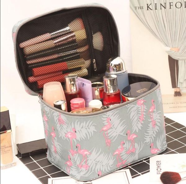 fashion women flamingo makeup bag large capacity storage travel cosmetic wash bag printed wholesale
fashion women flamingo makeup bag large capacity storage travel cosmetic wash bag printed wholesale