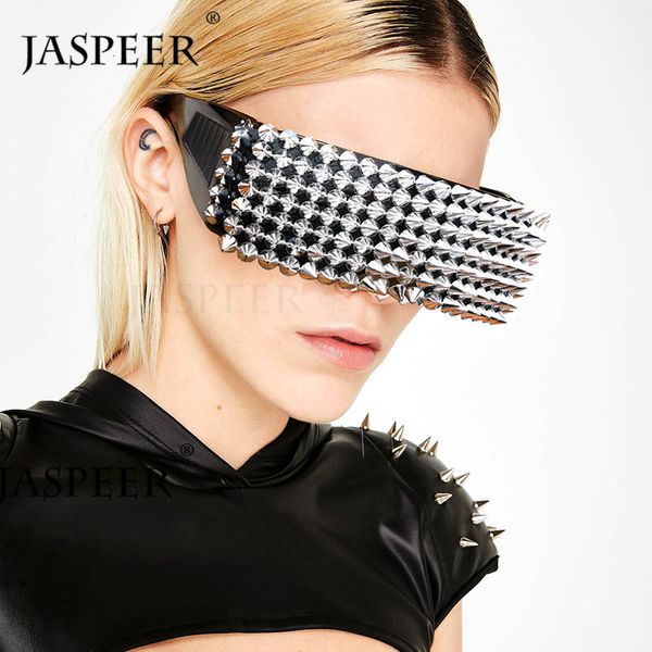 designer sunglasses jaspeer vintage rivet mask women oversized windproof glasses men one piece big frame punk goggles sun eyewear, White;black
designer sunglasses jaspeer vintage rivet mask women oversized windproof glasses men one piece big frame punk goggles sun eyewear, White;black
