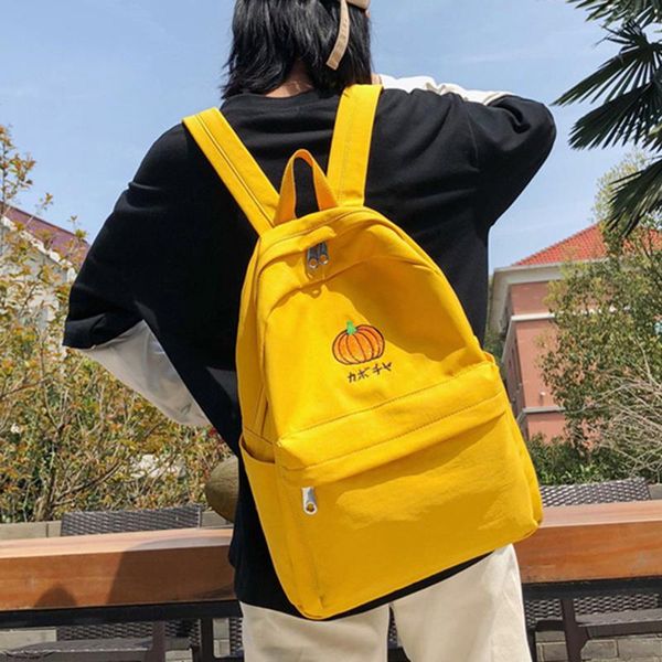 outdoor bags cute canvas backpack fashion women school teenagers girls big capacity yellow travel knapsack female bookbag mochila
outdoor bags cute canvas backpack fashion women school teenagers girls big capacity yellow travel knapsack female bookbag mochila