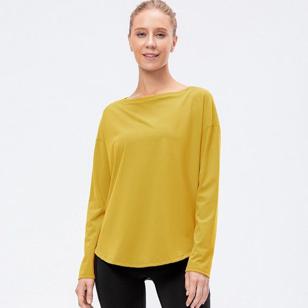 yoga outfit sdfhsfh women's style nylon nude shirt stretch sports gym fitness clothing run training t-shirt autumn and winter
yoga outfit sdfhsfh women's style nylon nude shirt stretch sports gym fitness clothing run training t-shirt autumn and winter