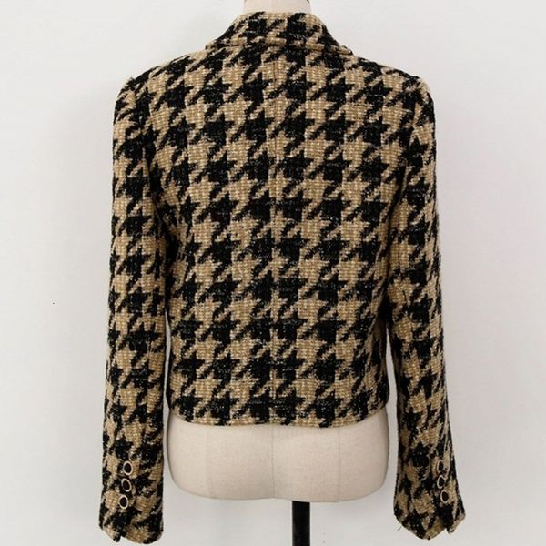 2021 fall winter houndstooth thick coat women fashion loose button cardigan british style short jacket new c0d201a wxi7, Black;brown
2021 fall winter houndstooth thick coat women fashion loose button cardigan british style short jacket new c0d201a wxi7, Black;brown