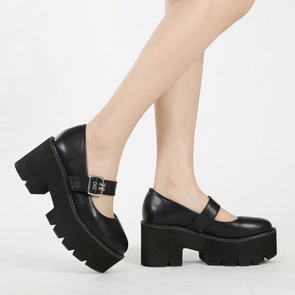 dress shoes women high heels summer female lolita platform casual buckle thick heel solid color sandals round toe ladies pumps 2021, Black
dress shoes women high heels summer female lolita platform casual buckle thick heel solid color sandals round toe ladies pumps 2021, Black