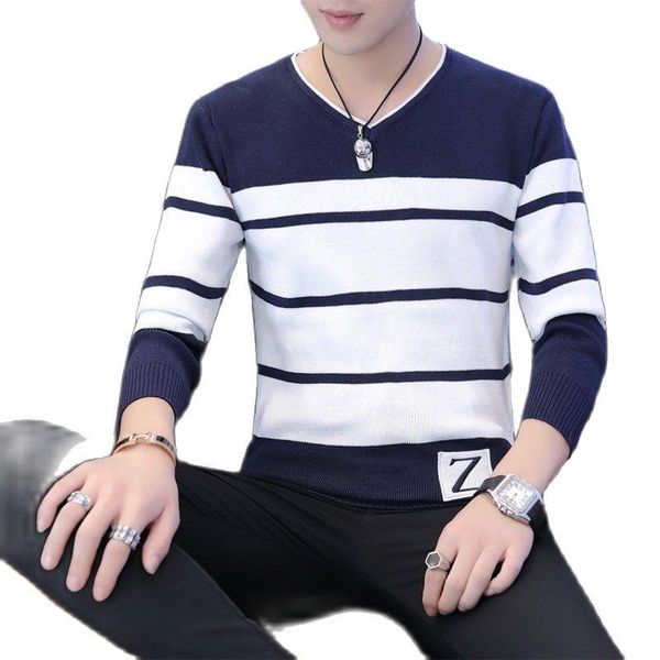 men's sweaters stripe sweater autumn winter slim play low shirt v neck sweater, fashion korean pullover size -2xl, White;black
men's sweaters stripe sweater autumn winter slim play low shirt v neck sweater, fashion korean pullover size -2xl, White;black