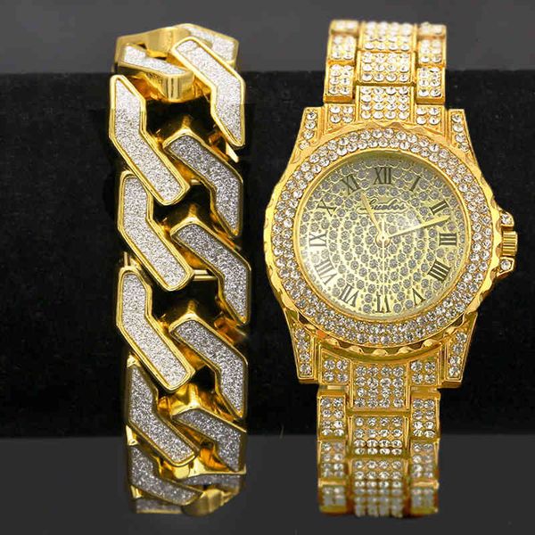 jewelry sets 2set men hip hop iced out lab cz crystal bling watch glitter geometric bracelet gift, Black
jewelry sets 2set men hip hop iced out lab cz crystal bling watch glitter geometric bracelet gift, Black