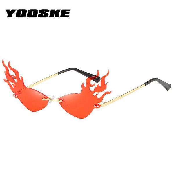 ladies rimless sunglasses women fashion wave fire sun brand yooske flame luxury party design glasses eyewear awhic, White;black
ladies rimless sunglasses women fashion wave fire sun brand yooske flame luxury party design glasses eyewear awhic, White;black
