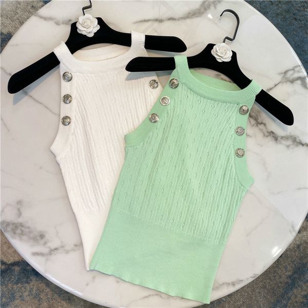 upper spring women and you'll see fine shirts fitted button caps mesh tank female tsn0, White
upper spring women and you'll see fine shirts fitted button caps mesh tank female tsn0, White