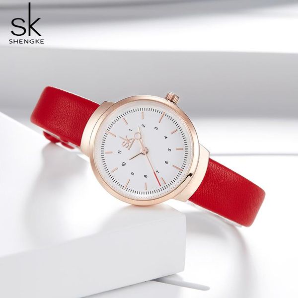 wristwatches sk luxury leather watches women creative fashion quartz, Slivery;brown
wristwatches sk luxury leather watches women creative fashion quartz, Slivery;brown