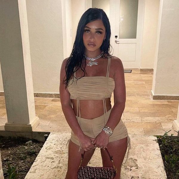 women's tracksuits ruched drawstring two piece short sets for women matching night party skinny crop and shorts 2 club outfits, Gray
women's tracksuits ruched drawstring two piece short sets for women matching night party skinny crop and shorts 2 club outfits, Gray