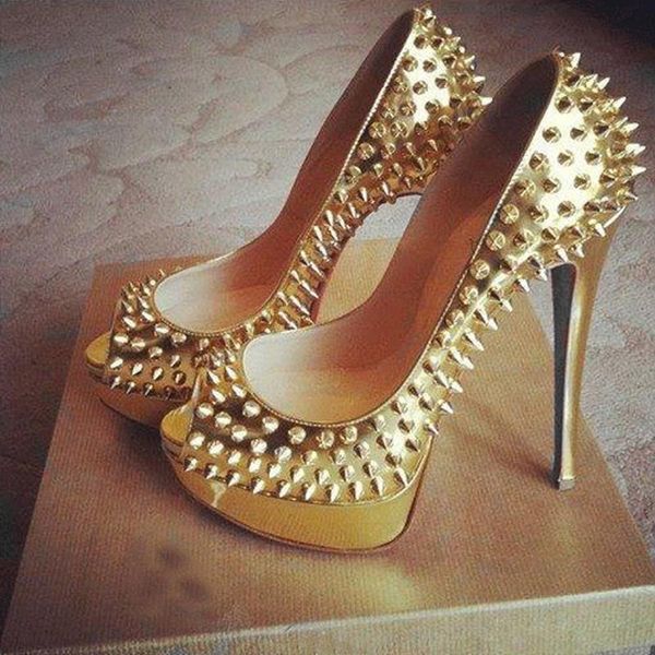 dress shoes shofoo shoes,beautiful fashionable women's shoes,about 14.5 cm high-heeled shoes, rivets peep toe pumps.size:34-45, Black
dress shoes shofoo shoes,beautiful fashionable women's shoes,about 14.5 cm high-heeled shoes, rivets peep toe pumps.size:34-45, Black