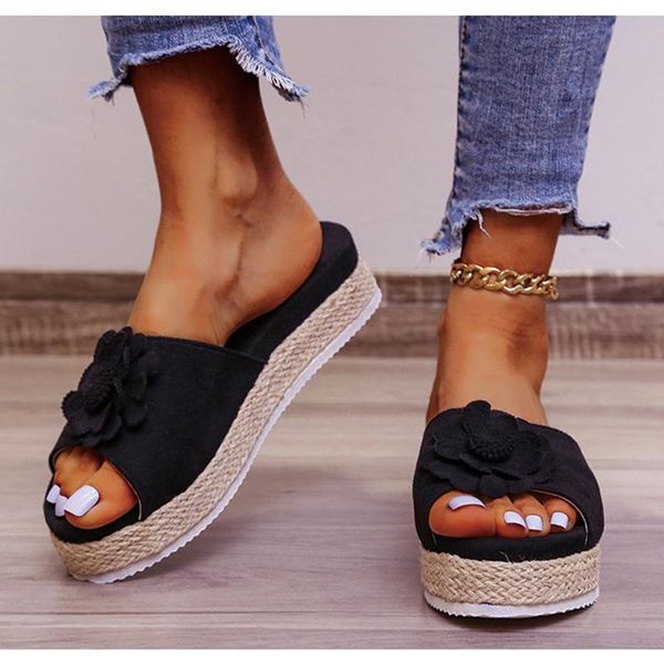 sandals platform slippers women summer butterfly-knot thick bottom woman shoes casual fashion plus size ladies, Black
sandals platform slippers women summer butterfly-knot thick bottom woman shoes casual fashion plus size ladies, Black