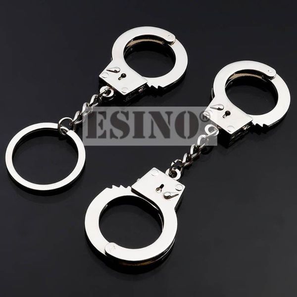 keychains fashion creative design funny handcuffs car accessory 3d metal zinc alloy key chain ring, Silver
keychains fashion creative design funny handcuffs car accessory 3d metal zinc alloy key chain ring, Silver
