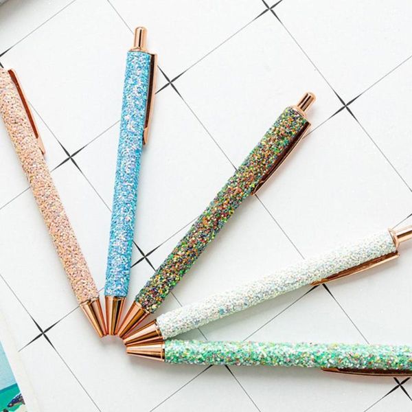 ballpoint pens metal pen pu sequin gift student supplies stationery office writing press school tool o1l2, Blue;orange
ballpoint pens metal pen pu sequin gift student supplies stationery office writing press school tool o1l2, Blue;orange