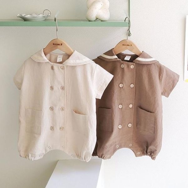 jumpsuits baby summer jumpsuit clothing born girls boys romper cotton linen short sleeve overalls onesie for kids infant toddler, Blue
jumpsuits baby summer jumpsuit clothing born girls boys romper cotton linen short sleeve overalls onesie for kids infant toddler, Blue
