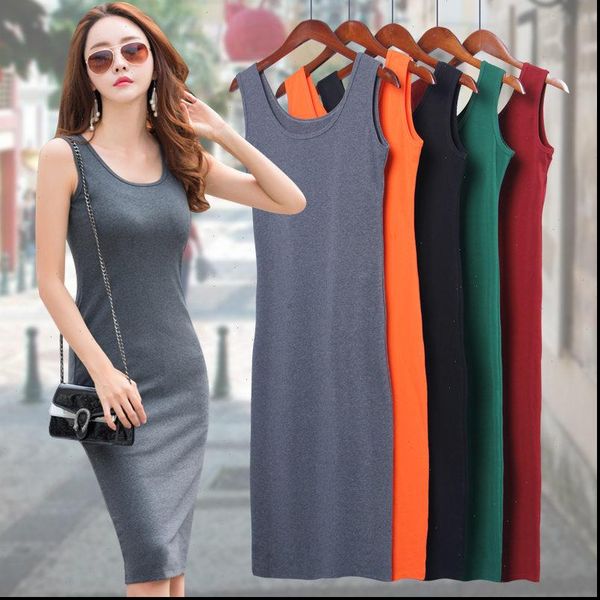 t shirt dress 2021 summer cotton bodycon tank dresses long t shirt vestido women pencil sleeveless black grey party m0, Black;gray
t shirt dress 2021 summer cotton bodycon tank dresses long t shirt vestido women pencil sleeveless black grey party m0, Black;gray