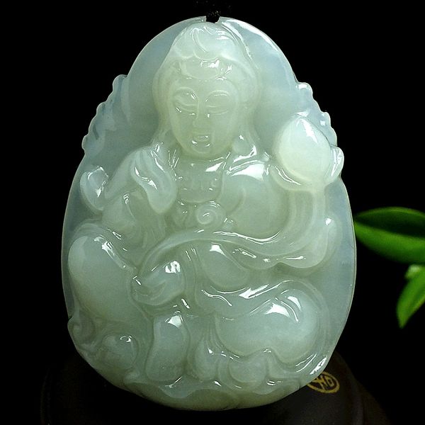 natural hetian green jade pendant jade guanyin jade pendants necklaces brand men women jadeite jewelry necklace, Red;blue
natural hetian green jade pendant jade guanyin jade pendants necklaces brand men women jadeite jewelry necklace, Red;blue