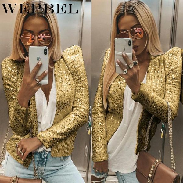mandylandy women autumn sequins long sleeved blazers shiny party blazer coat slim office blazer suit formal jacket outwear, White;black
mandylandy women autumn sequins long sleeved blazers shiny party blazer coat slim office blazer suit formal jacket outwear, White;black