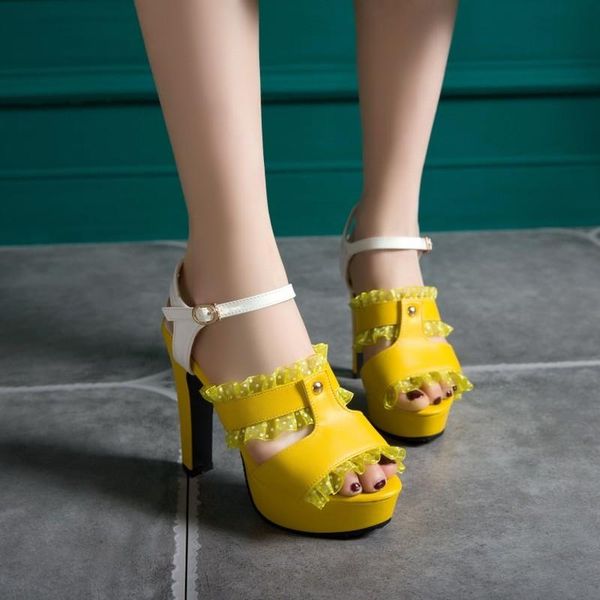 ankle strap sandals vintage mixed colors women ruffles thick platform square chunky block high heels new gladiator sandals women, Black
ankle strap sandals vintage mixed colors women ruffles thick platform square chunky block high heels new gladiator sandals women, Black