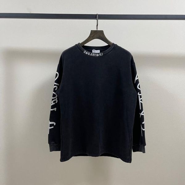 men's hoodies & sweatshirts 2021s ask round neck casual plus velvet sweatshirt high street men women oversized sanskrit letters long sl, Black
men's hoodies & sweatshirts 2021s ask round neck casual plus velvet sweatshirt high street men women oversized sanskrit letters long sl, Black