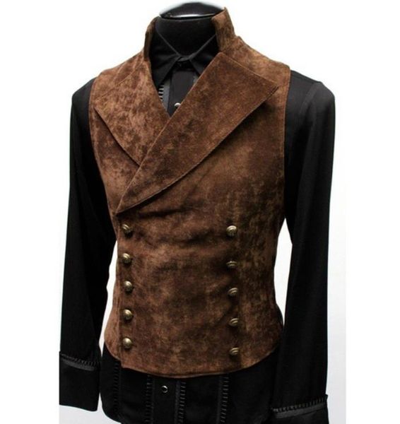 2021 men suede vest sleeveless double breasted pure color retro style korean casual mens vests qf54, Black;white
2021 men suede vest sleeveless double breasted pure color retro style korean casual mens vests qf54, Black;white