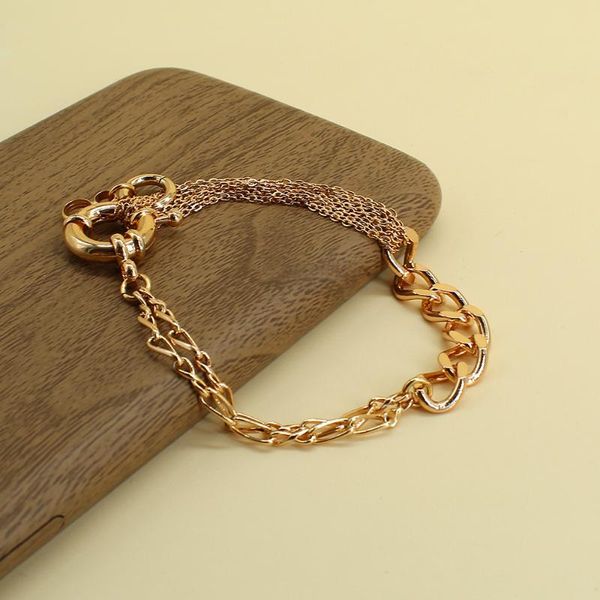 charm bracelets boho fashion lock link chain copper bangle bracelet for women exquisite metal jewelry girl beach gift, Golden;silver
charm bracelets boho fashion lock link chain copper bangle bracelet for women exquisite metal jewelry girl beach gift, Golden;silver