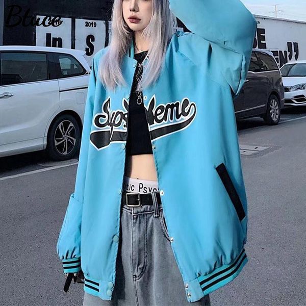 women's jackets female bomber jacket with patterned phrase, long sleeve, baggy, round collar, single-breasted style, spring/autumn fash, Black;brown
women's jackets female bomber jacket with patterned phrase, long sleeve, baggy, round collar, single-breasted style, spring/autumn fash, Black;brown