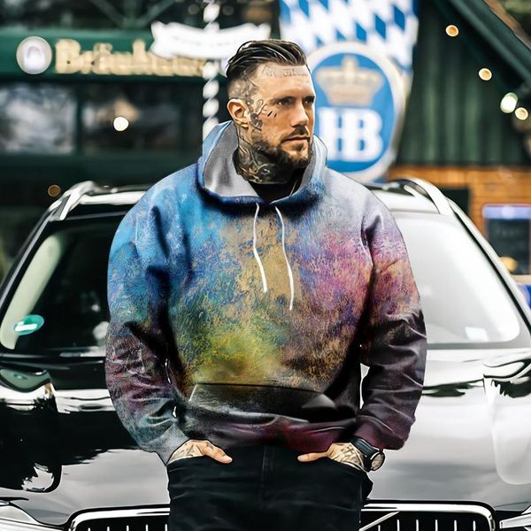 men's hoodies & sweatshirts hoodie retro painting colorful 3d printing street harajuku trendy jacket casual fashion s-6xl, Black
men's hoodies & sweatshirts hoodie retro painting colorful 3d printing street harajuku trendy jacket casual fashion s-6xl, Black