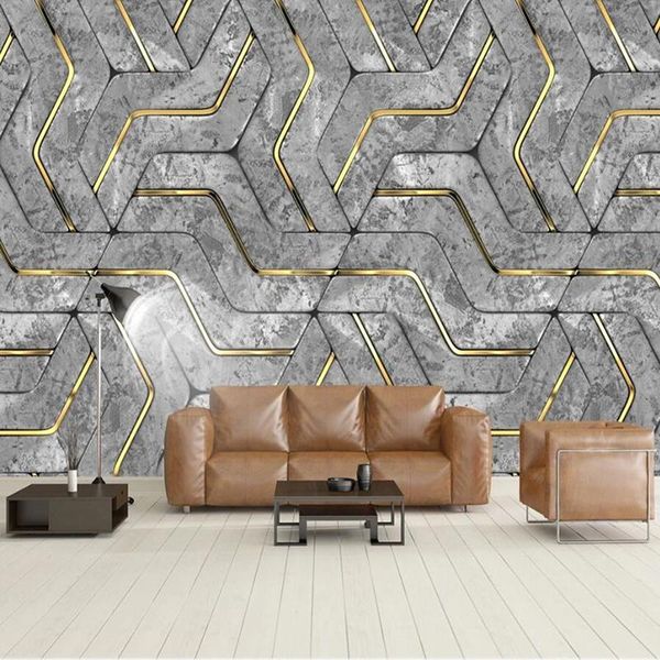 3d abstract geometric pattern custom p wallpaper for home decor modern living room sofa tv background mural papel de parede
3d abstract geometric pattern custom p wallpaper for home decor modern living room sofa tv background mural papel de parede