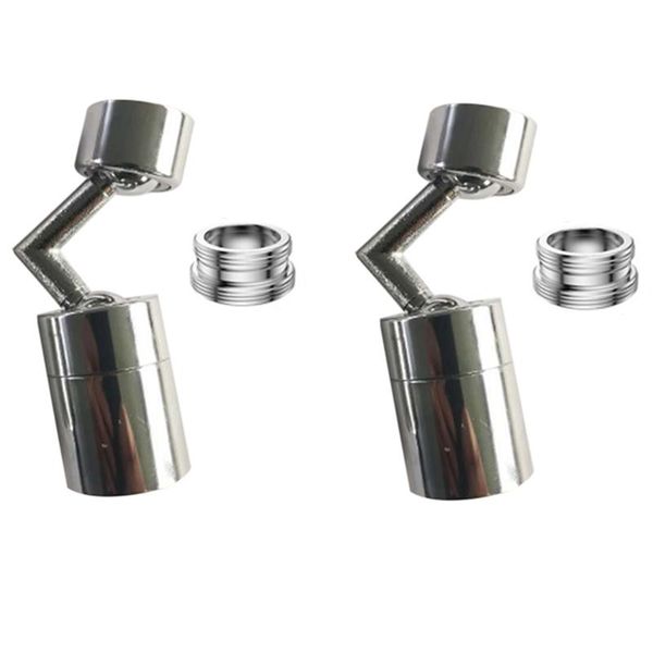 2pcs 720 degree filter faucets, universal rotating faucet, internal and external tooth joint
2pcs 720 degree filter faucets, universal rotating faucet, internal and external tooth joint