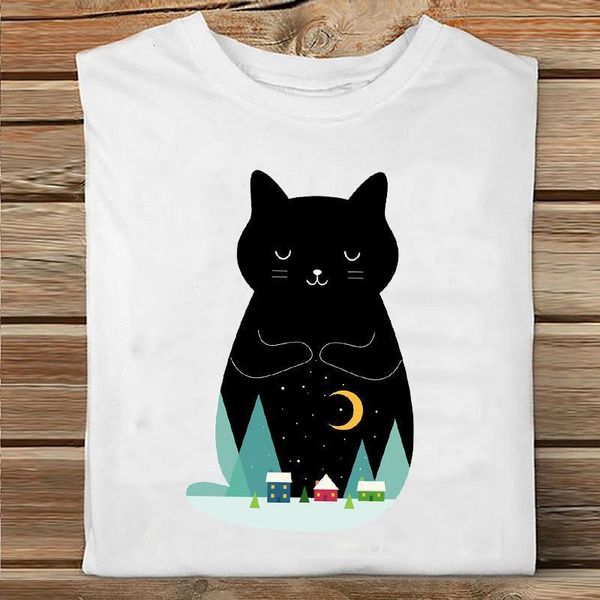 women cute moon night fashion animal cartoon spring printing clothes print tshirt female tee ladies graphic t-shirt, White
women cute moon night fashion animal cartoon spring printing clothes print tshirt female tee ladies graphic t-shirt, White