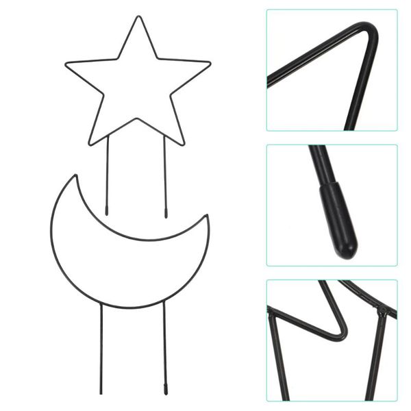party decoration 2pcs star moon shaped plants climbing rack gardening accessory plant supports
party decoration 2pcs star moon shaped plants climbing rack gardening accessory plant supports