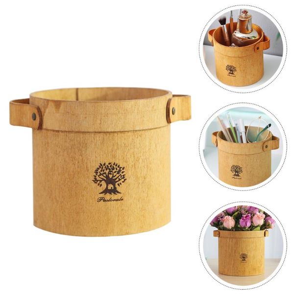 mugs 1pc simple wood bucket flowers deskflower holder decor for home khaki
mugs 1pc simple wood bucket flowers deskflower holder decor for home khaki