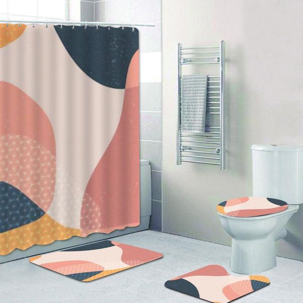 shower curtains 4pcs set nordic style bathroom waterproof curtain pedestal rug lid carpet toilet cover bath mat home
shower curtains 4pcs set nordic style bathroom waterproof curtain pedestal rug lid carpet toilet cover bath mat home