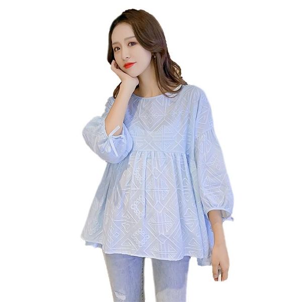 maternity & tees 8008# elegant summer fashion lace cotton blouse plus size loose tunic clothes for pregnant women pregnancy, White
maternity & tees 8008# elegant summer fashion lace cotton blouse plus size loose tunic clothes for pregnant women pregnancy, White
