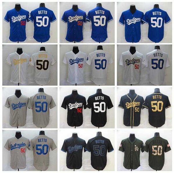 men baseball 50 mookie betts jersey blue white black grey army green team color embroidery and sewing flexbase cool base breathable excellen, Blue;black
men baseball 50 mookie betts jersey blue white black grey army green team color embroidery and sewing flexbase cool base breathable excellen, Blue;black