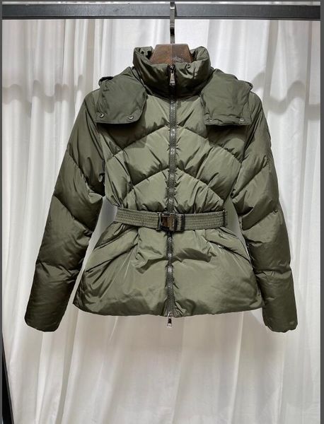 women branded hooded down coat with belt waterproof soft slim parkas black dark blue green available size 1234
women branded hooded down coat with belt waterproof soft slim parkas black dark blue green available size 1234
